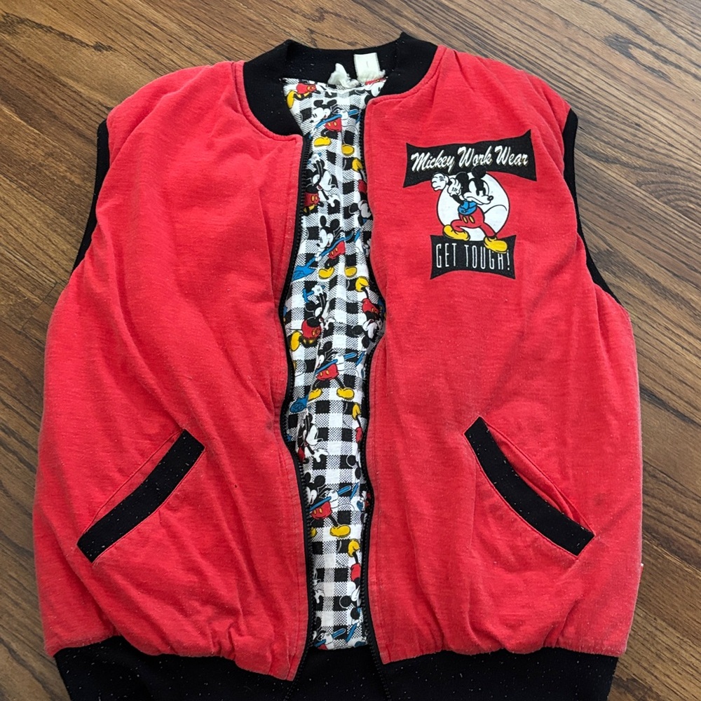 Vintage Disney Mickey Mouse Vest
